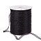 Organza Ribbon, Black, 1/4 inch(6mm), 500yards/Roll(457.2m/Roll)