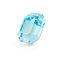 Preciosa&reg MAXIMA Crystal Fancy Stones, Czech Crystal, 435 34 222 Octagon, Dura Foiling, 60010 Aqua Bohemica, 10x8mm