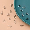 Grade AA Brass Ice Pick Pinch Bails for Pendant Making X-KK-M008-b-07P-NR-6