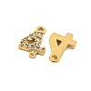 304 Stainless Steel Pendants STAS-L080-002G-04-2