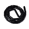 Opaque Solid Color Glass Beads Strands GLAA-N070-01A-C06-2