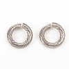 Tarnish Resistant 304 Stainless Steel Open Jump Rings X-STAS-G224-23P-05-2