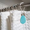 Olycraft 12Pcs Iron Shower Curtain Rings for Bathroom HJEW-OC0001-23-5