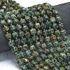 Natural African Turquoise(Jasper)  Beads Strands G-K389-A49-01-2