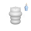 Stacking Round DIY Candle Holder Silicone Molds WG18547-03-1