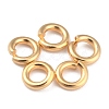 Rack Plating Brass Open Jump Rings KK-O139-18K-G-1