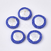 Polymer Clay Rhinestone Beads X-RB-S055-41C-1