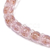Gold Sand Lampwork Beads Strands LAMP-P069-02A-01-2