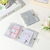 2Pcs PVC Mini Photocard Holder Book AJEW-SP0002-20B-03-3