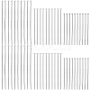 60Pcs 3 Styles 925 Sterling Silver Flat Head Pins STER-SC0001-28-1