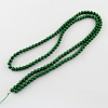 Painted Glass Bead Strands DGLA-S071-8mm-19-2
