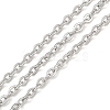 Tarnish Resistant 304 Stainless Steel Cable Chains CHS-R008-13-1
