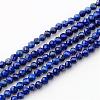 Natural Lapis Lazuli Beads Strands G-K127-03F-3mm-1
