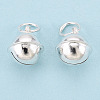 925 Sterling Silver Bell Charms STER-T008-23S-02-1