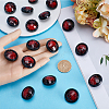 Gorgecraft 20Pcs 1-Hole Resin Shank Button BUTT-GF0003-48A-3