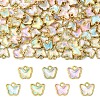 20Pcs Rack Plating Alloy Glass Charms FIND-YW0008-64A-2