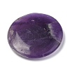 Chakras Themed Natural Amethyst Cabochons G-P001-22G-2