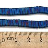 Electroplated Non-magnetic Synthetic Hematite Beads Strands G-C106-B01-07A-4