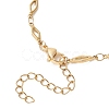 4MM 304 Stainless Steel Rhombus Link Chain Bracelet Making AJEW-JB01428-4