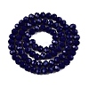 Opaque Solid Color Imitation Jade Glass Beads Strands EGLA-A044-P6mm-D07-3