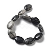 Natural Netstone Beads Strands G-P528-M13-01-3