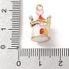 Alloy Enamel Pendants AL-CBA02ED-01G-A-3