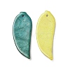 Carved Natural Coconut Big Pendants COCB-G002-05-3