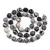 Natural Netstone Beads Strands G-N326-100-10-3
