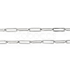 Tarnish Resistant 304 Stainless Steel Paperclip Chains CHS-F010-01F-P-2