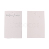 Paper Earring Display Card JPC043Y-6