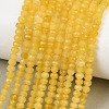 Dyed Natural Whie Jade Beads Strands GG-CBAF9EE-A22-3x4mm-2