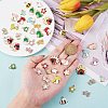 60Pcs 30 Style Alloy Enamel Pendants ENAM-SZ0002-85-2