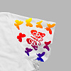 2Pcs 2 Style Acrylic Tie-Dye Template DIY-CP0008-78D-3