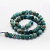 Natural Apatite Beads Strands G-K193-6mm-12-2