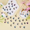 45Pcs 9 Colors Alloy Printed Pendants FIND-SZ0003-50-4