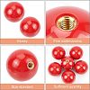 Plastic Round Beads KY-WH0001-009-4