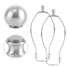 Iron Lamp Shade Light Bulb Clip Lampshade Adapter IFIN-WH0034-69MP-3