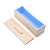 Rectangular Pine Wood Soap Molds Sets DIY-F057-03A-2