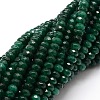 Dyed Natural Malaysia Jade Rondelle Beads Strands X-G-E316-2x4mm-05-3