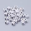 Letter K Letter Acrylic Cube Beads X-PL37C9308-K-1