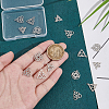 16Pcs 4 Styles 316 Surgical Stainless Steel Charms STAS-UN0058-25-5