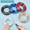Round Anodized Aluminum Wire AW-BC0007-0.8mm-01-3