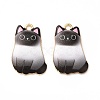 Alloy Enamel Pendants ENAM-M046-12G-B-2