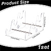 3-Tier Transparent Acrylic Keyboard Stands ODIS-WH0002-33P-2