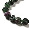 Natural Ruby in Zoisite Beads Strands G-I341-13B-4
