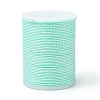 Round Waxed Polyester Cord YC-G006-01-1.0mm-34-1