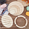 1 Set Wooden Knitting Crochet Bottoms Set WOOD-PH0002-57-5