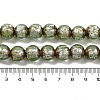 Handmade Gold Sand Lampwork Beads Strands LAMP-P062-01F-5