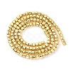Electroplated Synthetic Non-Magnetic Hematite Beads Strands G-U003-18A-01-2