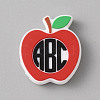 Teachers' Day Silicone Focal Beads SIL-SZC0008-01A-1